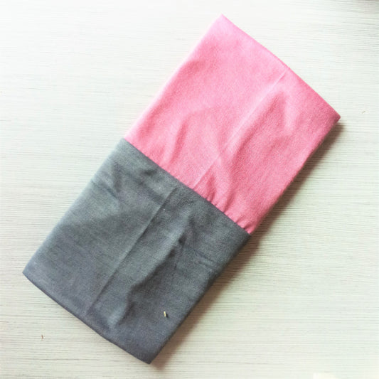 Hijab Cap – Pink and Grey 2432