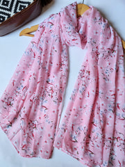 Cherry Blossom Printed Georgette