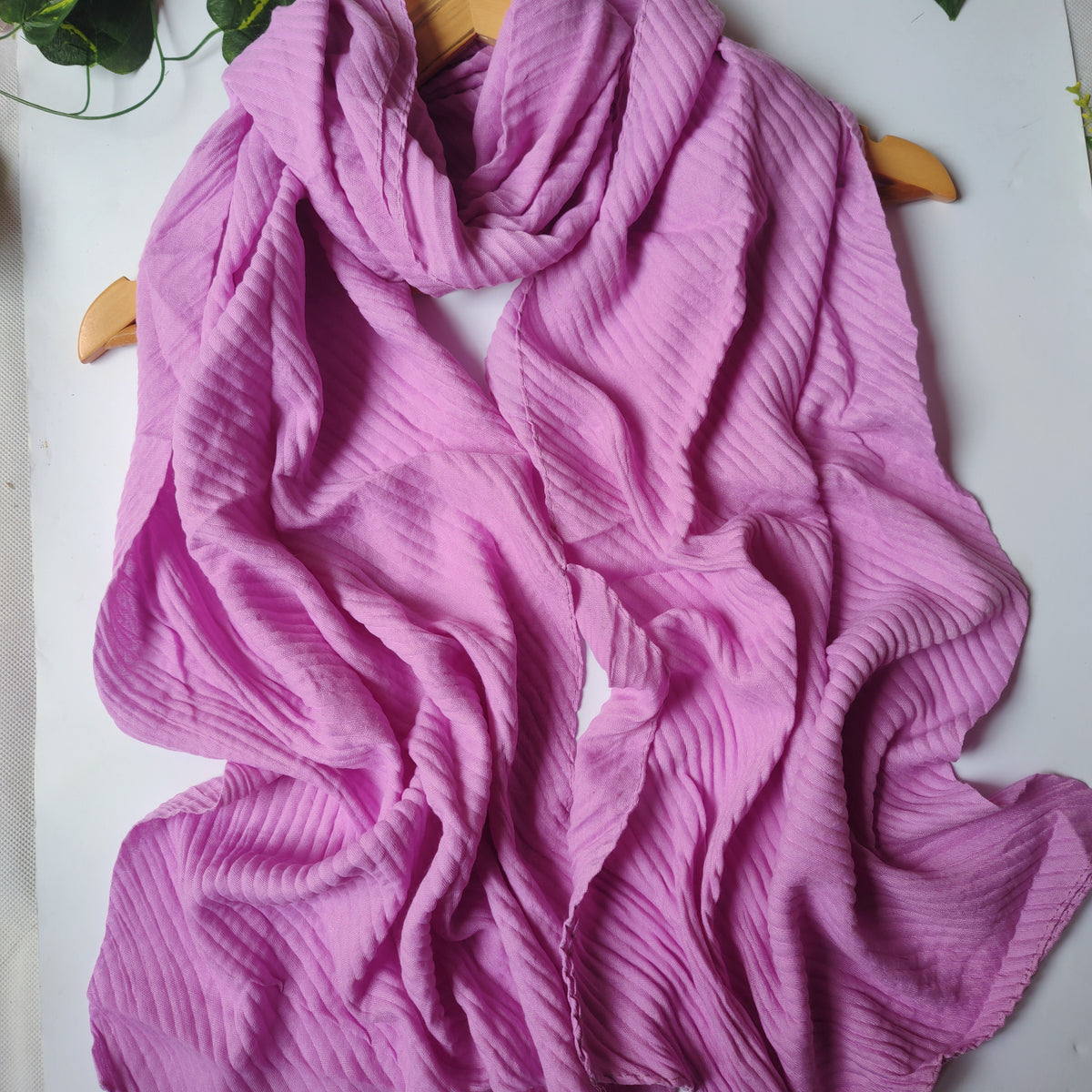 Pleated Hijabs - Lavendar