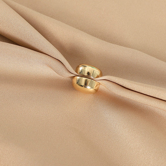 Hijab Magnets - Gold Metallic Round 800