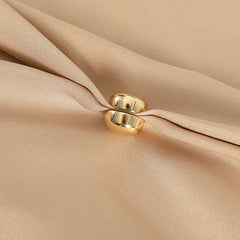 Hijab Magnets - Gold Metallic Round