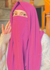 Misri Hijab - Magneta