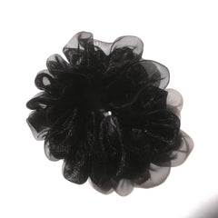 Organza Scrunchie – Black