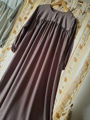 Musfirah Daily Wear Abaya - Brown