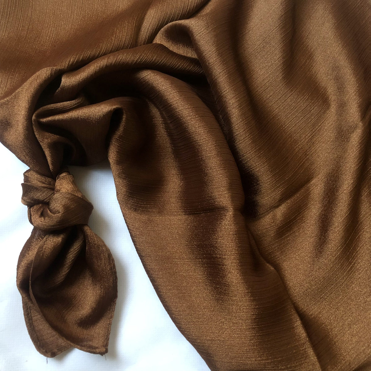 Crinkle Silk - Bronze