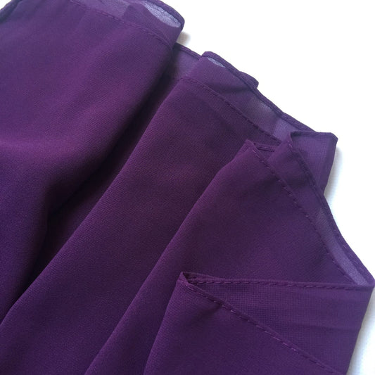 Georgettes–Purple 1600