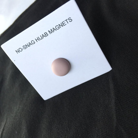Hijab Magnets – Pinky Nude Matte Round 1280