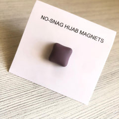 Hijab Magnets - Purple Matte Square