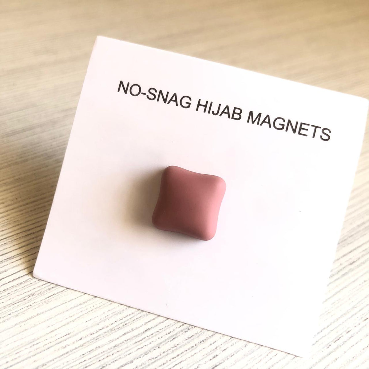 Hijab Magnets – Rosewood Matte Square