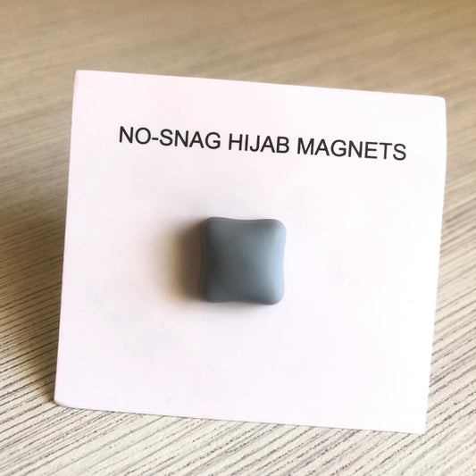 Hijab Magnets – Grey Matte Square 1280