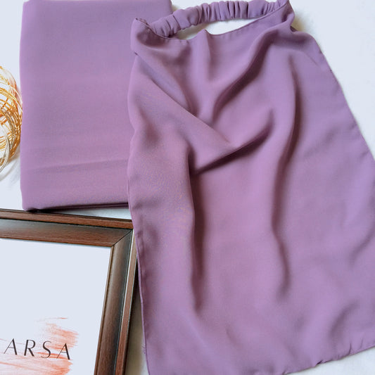 Niqab Hijab Set – Lilac 2448