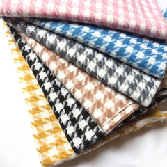 Houndstooth Pattern Hijab – Beige