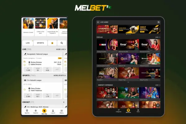 Download APK for Android & iOS (2026) - Melbet App Pakistan